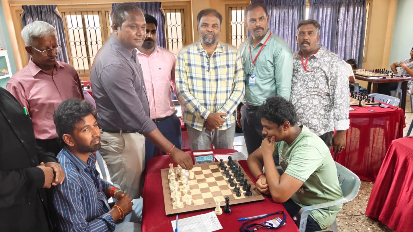Inauguration of 76th Tamil Nadu State Open Fide Rated Chess Tournament